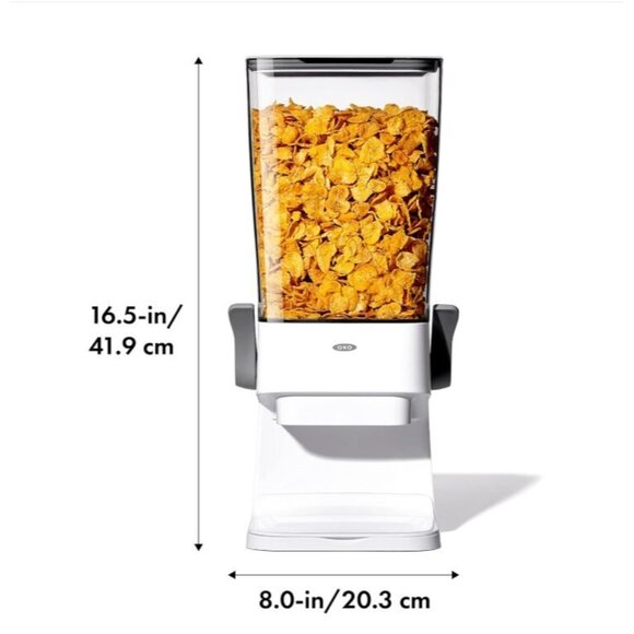 OXO Good Grips® Countertop Cereal Dispenser (Missing Tray)/ White - Picture 7 of 14